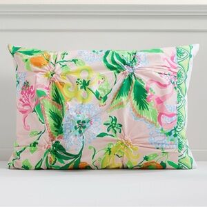 Pottery Barn Teen Lilly Pulitzer Via Amore Standard Pillow Sham Vibrant Colors